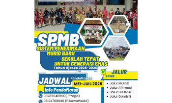PENGUMUMAN SPMB TAHUN AJARAN 2025/2026